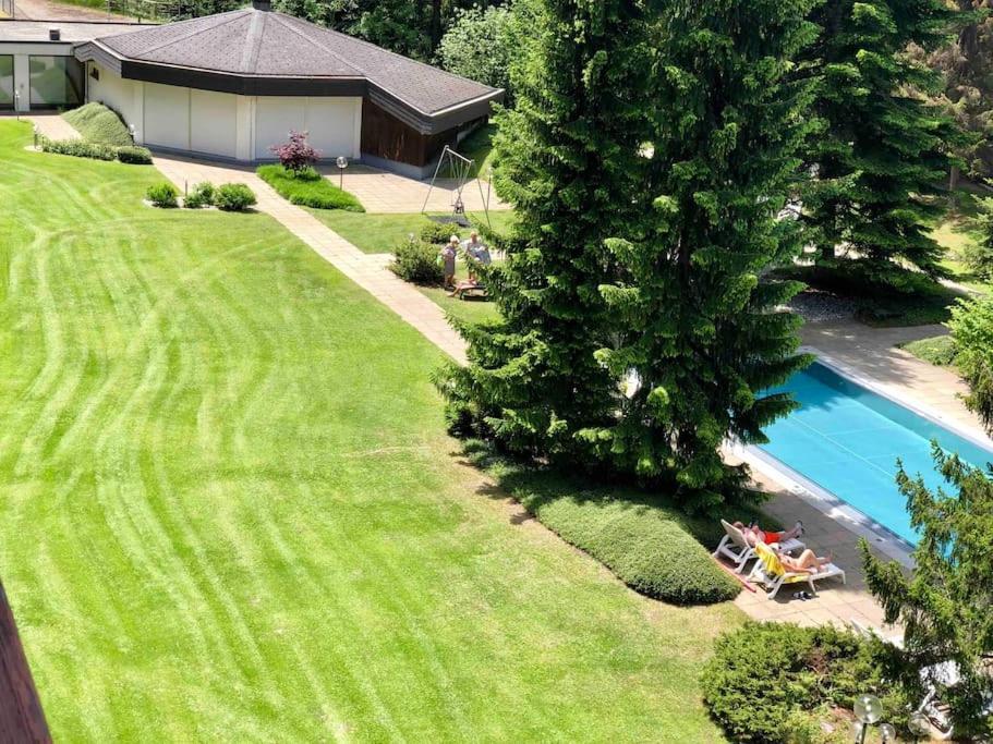 Modern Laax Apt, Swimming Pools, Wellness & Tennis Экстерьер фото
