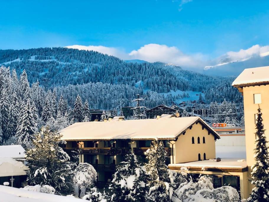 Modern Laax Apt, Swimming Pools, Wellness & Tennis Экстерьер фото